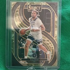2024-25 Panini Select - Premier Level Naz Reid #132 Green Camo Prizm /125