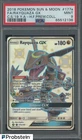 2018 Pokemon Sun & Moon Premium Collection #177a FA/ Rayquaza Gx PSA 9 MINT