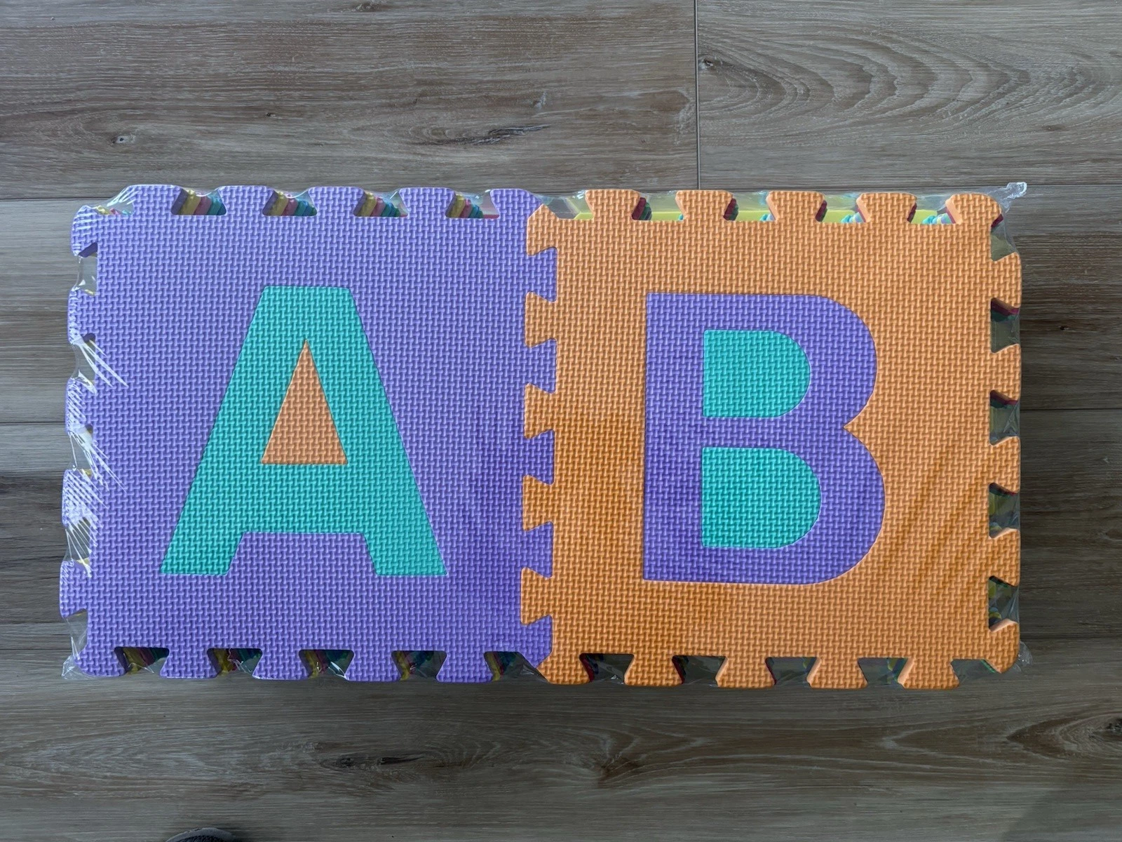 alphabet foam floor mat