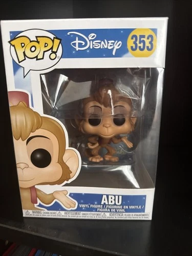 Funko Pop! Vinyl Disney Aladdin Abu #353 Animation Figure Standard Size
