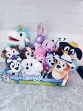 Bluey Family Friends 10" Plush Toy Stuffed Floppy, Turtleboy, Lila, Unicorse