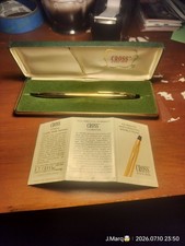 Cross Classic Century 10K Gold Filled Ballpoint Pen, Case, Documentation  4502