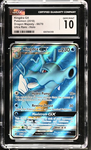 Kingdra-GX graded CGC 10 for sale on eBay