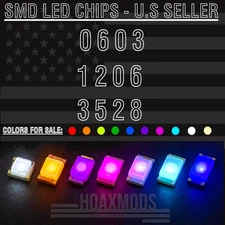 0603 1206 3528 SMD LED | 20/50/100pcs | 10 Colors Available - US Seller