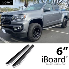 APS Wheel-to-Wheel Board Polished 6" Fit Colorado Canyon Crew Cab 5ft Bed 15-26