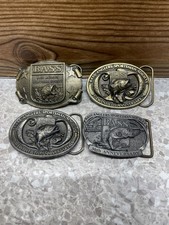 Bass Anglers Sportsman Society 30th Belt Buckle Plus Extras Four Buckles