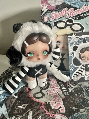 Authentic Pop Mart Skullpanda Off Mode Series Plush Pendant Self