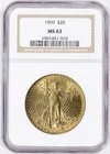 1909-P Saint-Gaudens Double Eagle — photo from another recent sale