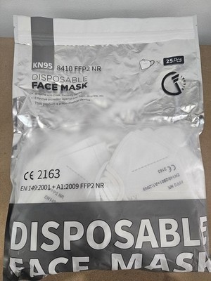 20x FFP2 K N 95 SCHUTZMASKE GESICHTSMASKE CE 5-lagig Staub Pollen Virenschutz UK 