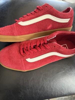 Vans Old Skool Low Pro Blood Red/Gum Men Sneakers!!(6.5)