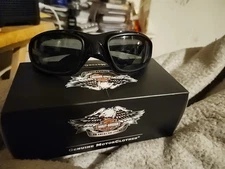  lot of 2 Harley-Davidson Men's Wiley X COGS Sunglasses | Yellow Lenses HDCGS11+