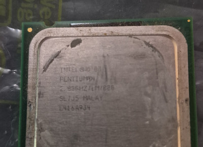 Intel Pentium 4 2.80GHz Socket 775 CPU SL7J5 1MB L2 Cache 800MHz