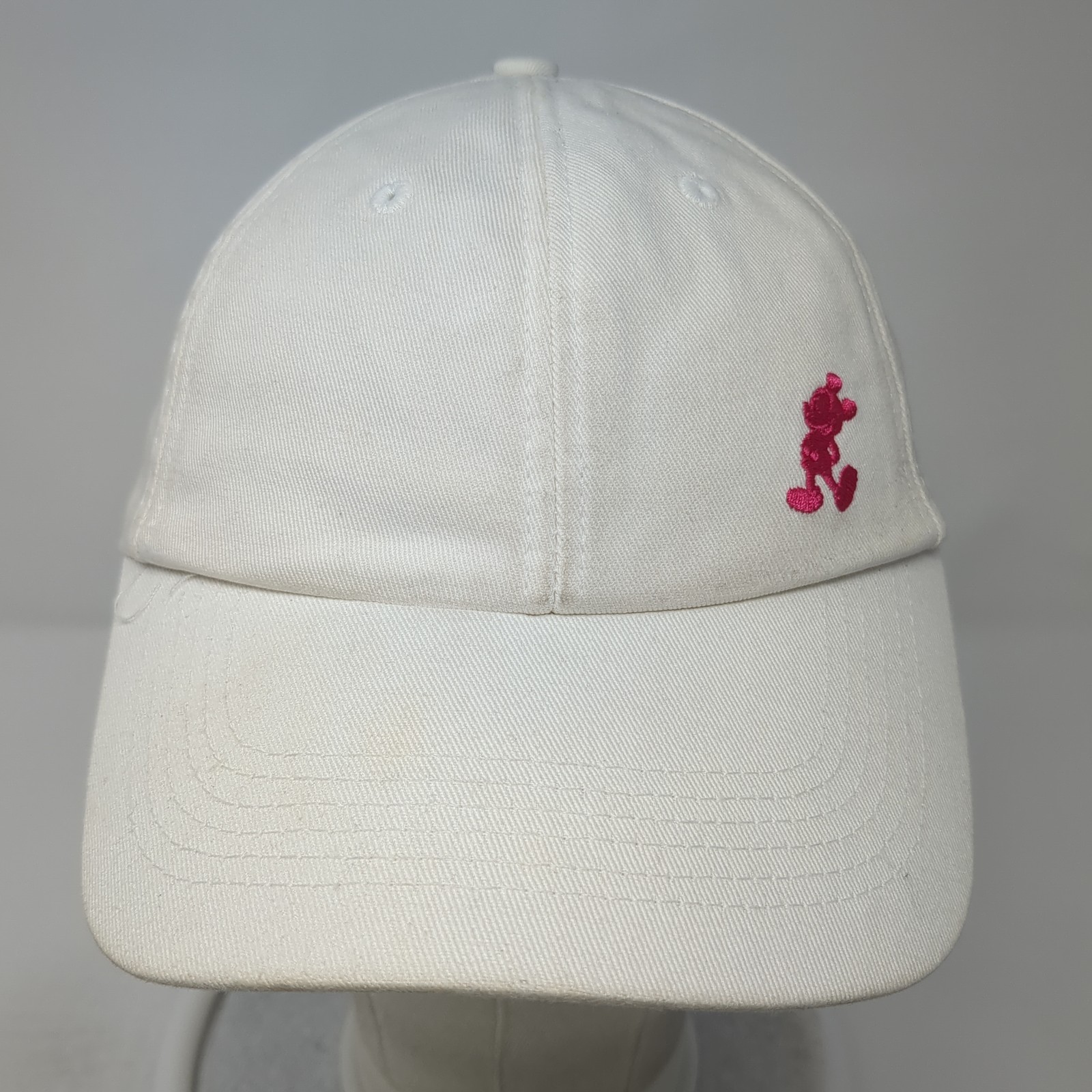 Mickey Mouse Strapback Baseball Cap White One Siz… - image 2