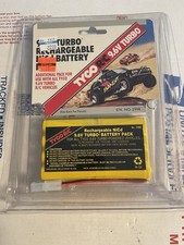 Buy Vintage Toys like Tyco TURBO NiCd Rechargeable BATTERY PACK Boxed Yellow  from eBay