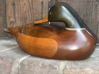 Big Sky Carvers Orvis Decoys Drake Duck Decoy Signed Craig Fellows