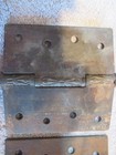 2 matching cast iron Eastlake pattern 4 inch steeple top hinges clean no pain — photo 6
