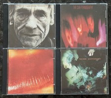THE CURE - Lot of 4 CDs PORNOGRAPHY, DISINTEGRATION, STARING AT THE SEA, KISS ME