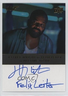 2025 James Bond No Time To Die Inscribed Jeffrey Wright as Felix Leiter Auto x1d