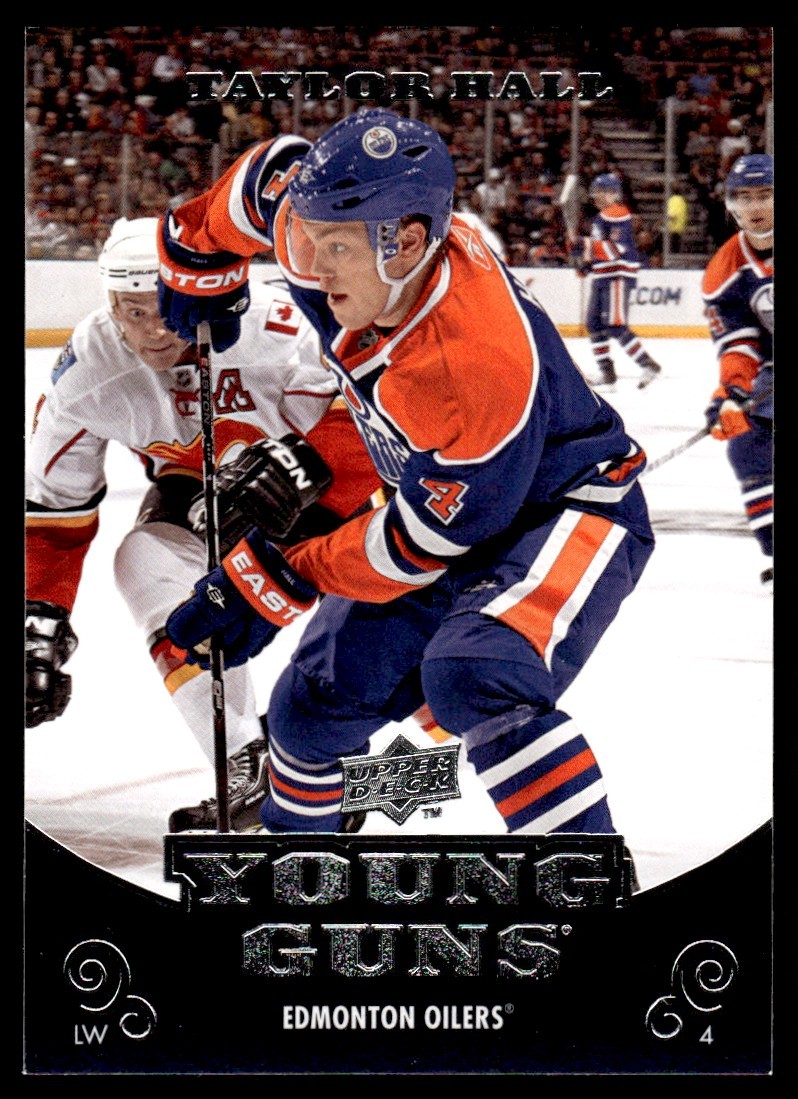 2010-11 Upper Deck Young Guns (E) Taylor Hall Rookie Edmonton Oilers #219