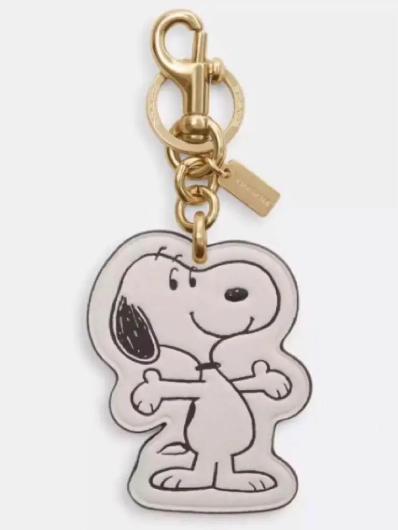 ⭐︎新品⭐︎【COACH X PEANUTS】スヌーピー バッグ チャーム　限定 COACH X PEANUTS】スヌーピー バッグ チャーム