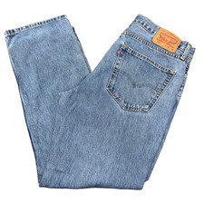 Jeans Levis 516 W36 L30 blu denim