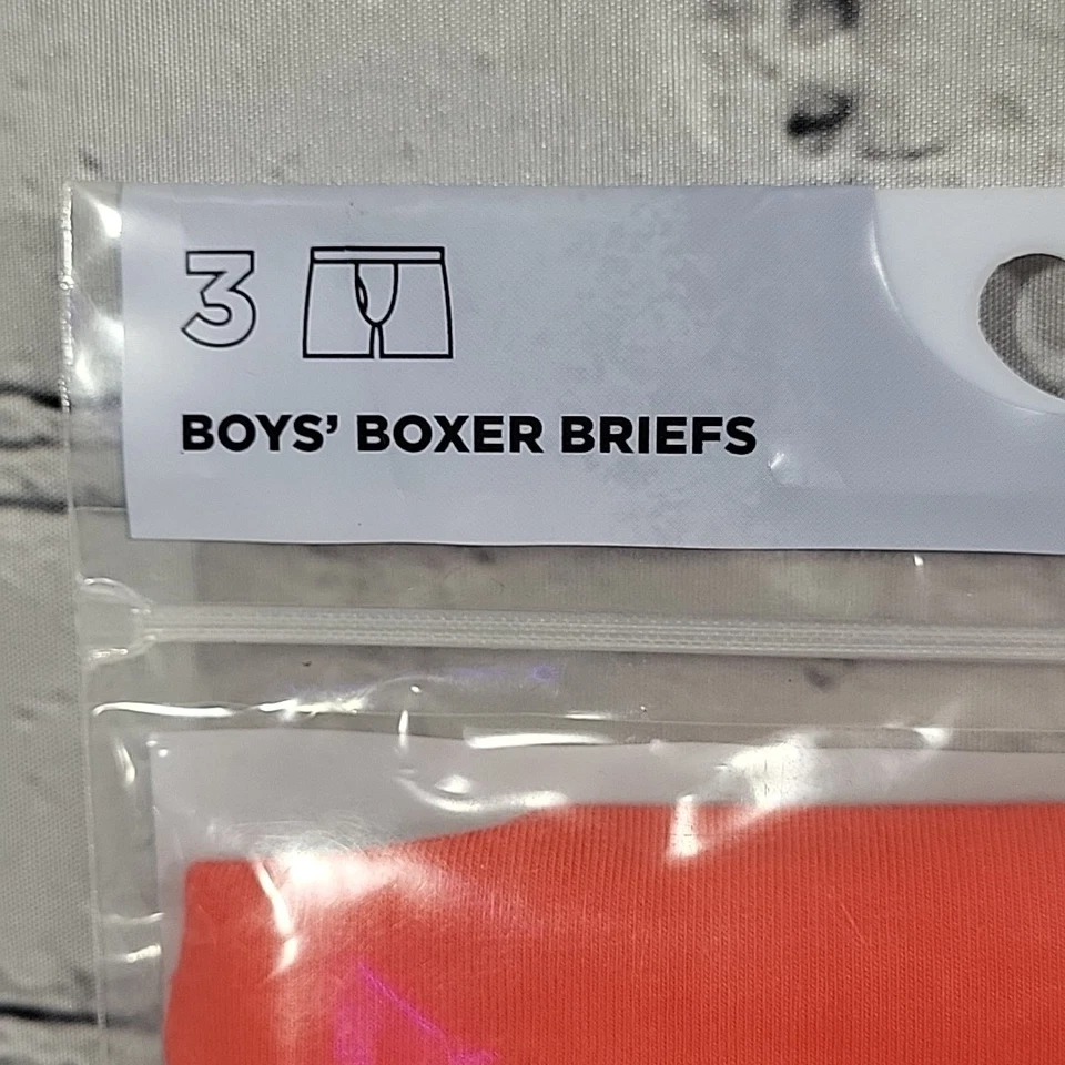 Jockey 3-Pack Boys Cotton Stretch Boxer Briefs Size S Small 6-8 New Staycool - Image 3 of 4