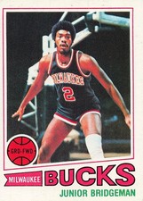 JUNIOR BRIDGEMAN 1977-78 TOPPS BASKETBALL #114