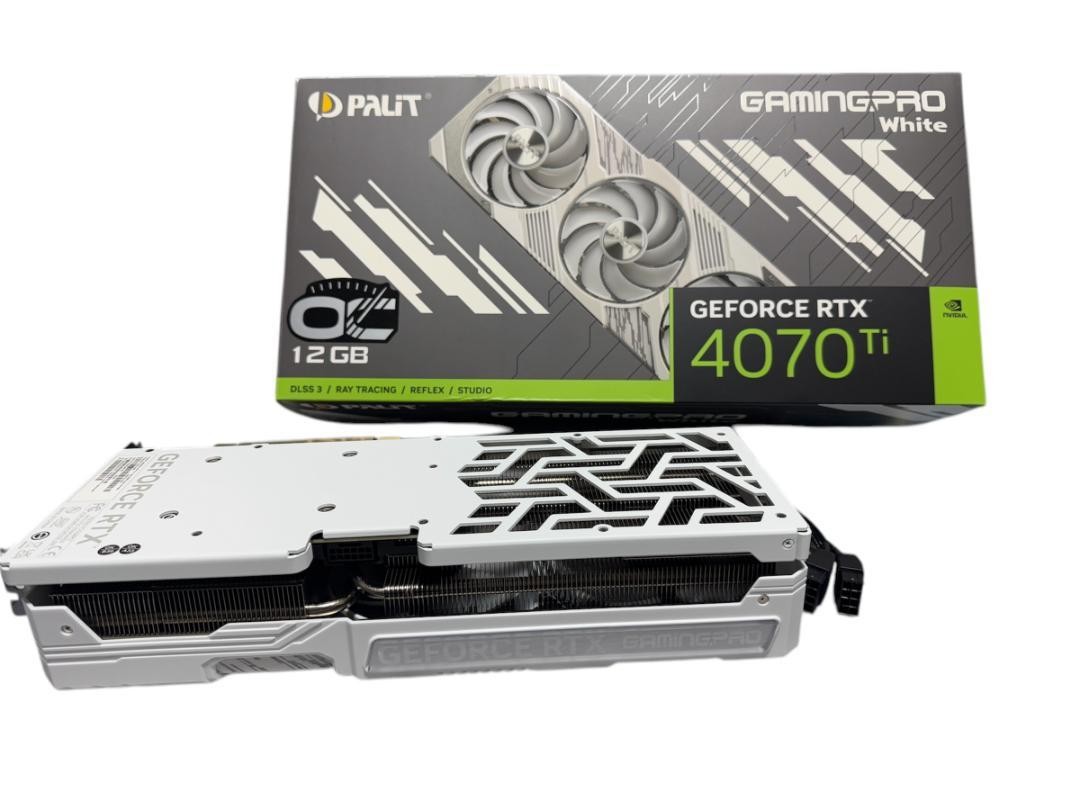 Palit Geforce Rtx 4070 Ti Gamingpro White Graphics Card 12Gb Palit Geforce Rtx 4070 Ti Gamingpro White Graphics Card 12Gb