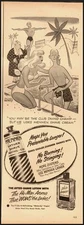 1951 Vntage ad for MENNEN Lather Shave/Cute illustration (120612)