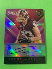 2014 Select Rookie Autographs Prizm Fuchsia Trent Murphy Autograph #d 092/199