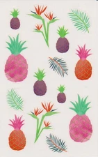 Mrs. Grossman's Giant Stickers - Watercolor Pineapples - 2 Strips