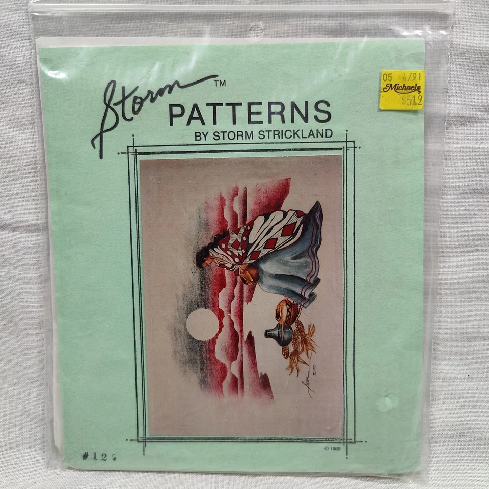 PATRONES DE TORMENTA STRICKLAND STORM #127 Patrón de teñido de tela de soledad nocturna Foto 2 de 4