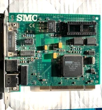SMC 8432BTA 61-600703-000 PCI 10/100 3-PORT NETWORK CARD  *SHIPS FROM USA*