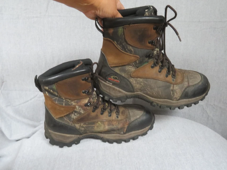 Botas de Caza Roble Mossy Talla 12M MO2814 Camufladas y Marrón 400 Mossbed Aislamiento Foto 3 de 4