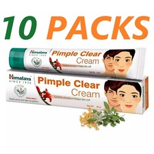 10x Himalaya Pimple Clear Cream Controls Pimple  Makes Skin Soft 20gm Each