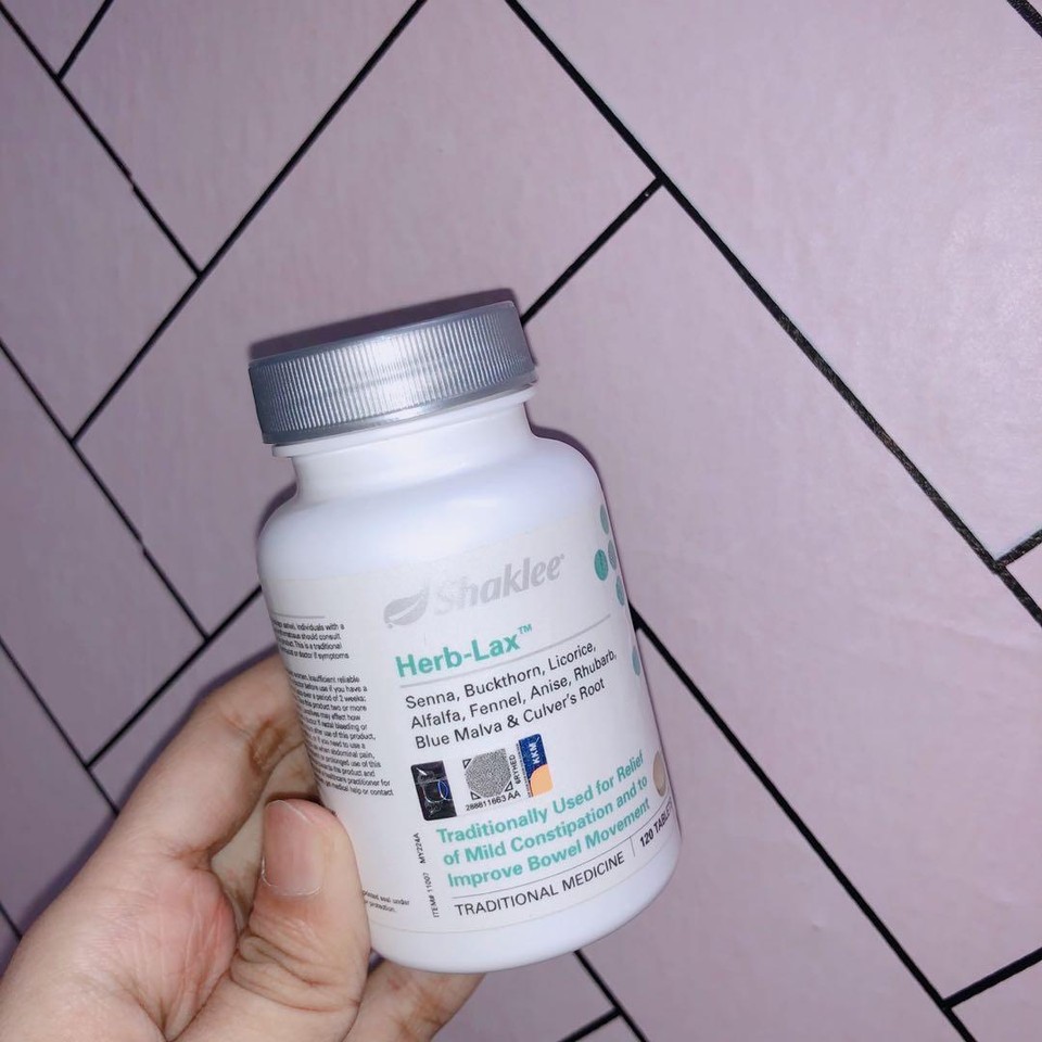 3 x Shaklee HerbLax Herblax 120 Count WeightLoss Constipation Bowel