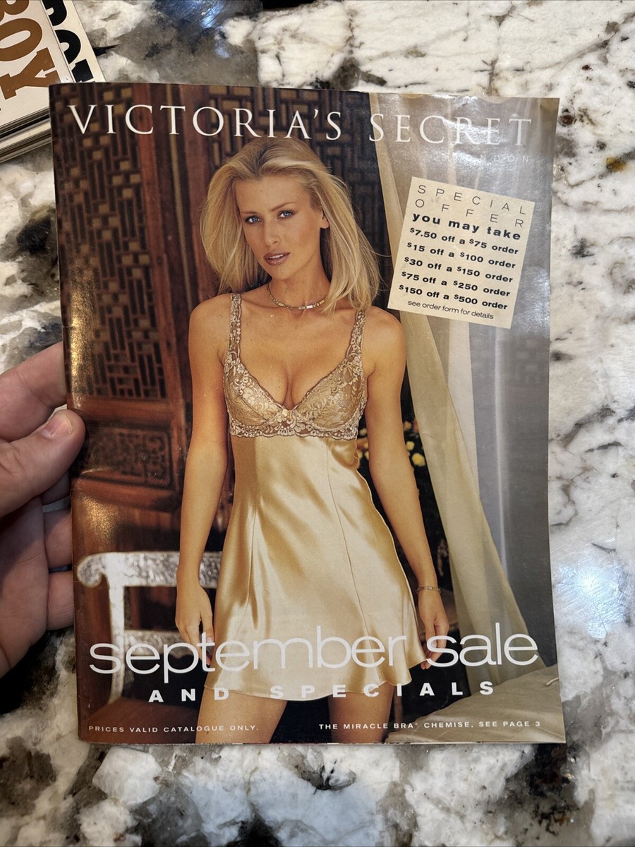 Victoria's Secret London 1998 September Sale and Specials Catalog