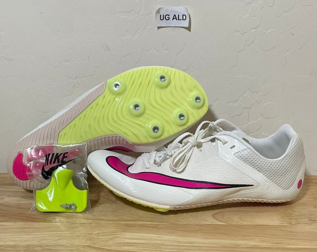NIKE TRACK & FIELD シューズ ホワイト/ブラック/ピンク 【公式 NIKE TRACK & FIELD シューズ ホワイト/ブラック/ピンク 【公式