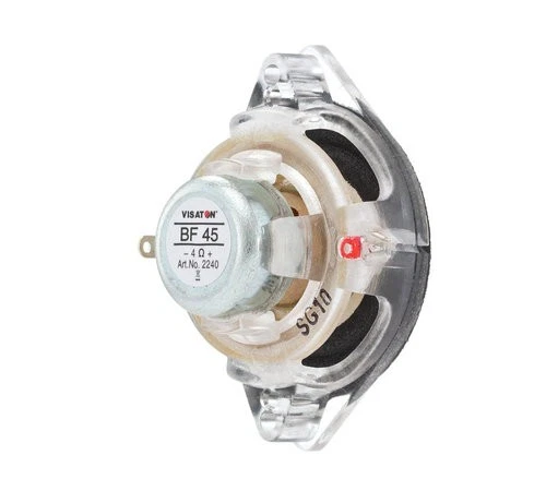 Visaton Bf 45 Small Speaker 1,8 " Black Aluminium Membrane 8 W 8 Ohm 070150-0001 - Image 4 of 4