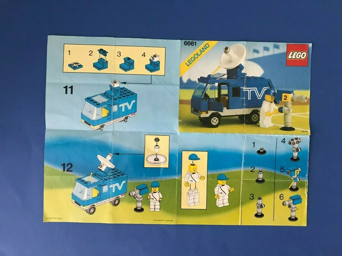 Lego 6661 instructions sales