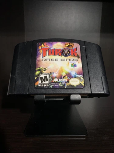 Turok: Rage Wars (Nintendo 64, 1999) Authentic and Tested! With case!