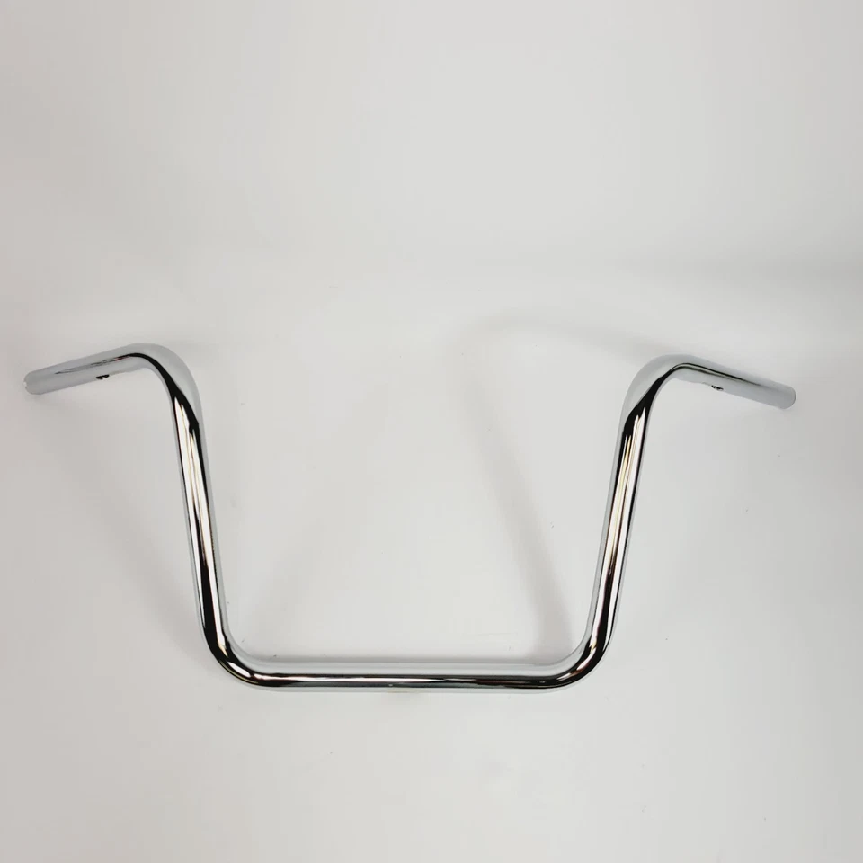 Manillar Harley Drag Specialties cromado 12" Ape Hanger 1" ranurado para TBW Foto 2 de 4