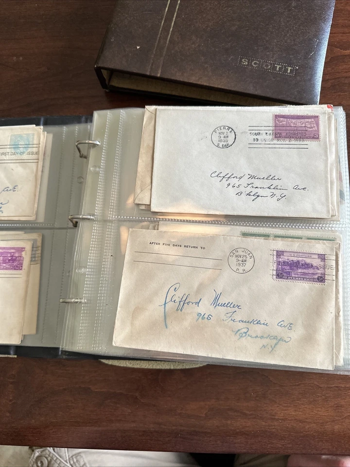 1930’s 40’s 50’s 60’s 70’s 80’s First Day Issue Stamp Envelope Stamped Over 160+ - Image 3 of 4