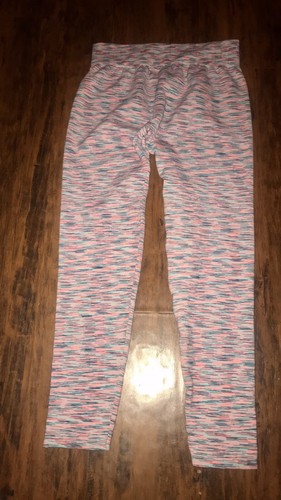 SO Youth Girls Multicolor Elastic Waist Pants Size L Polyester Spandex - Picture 4 of 6