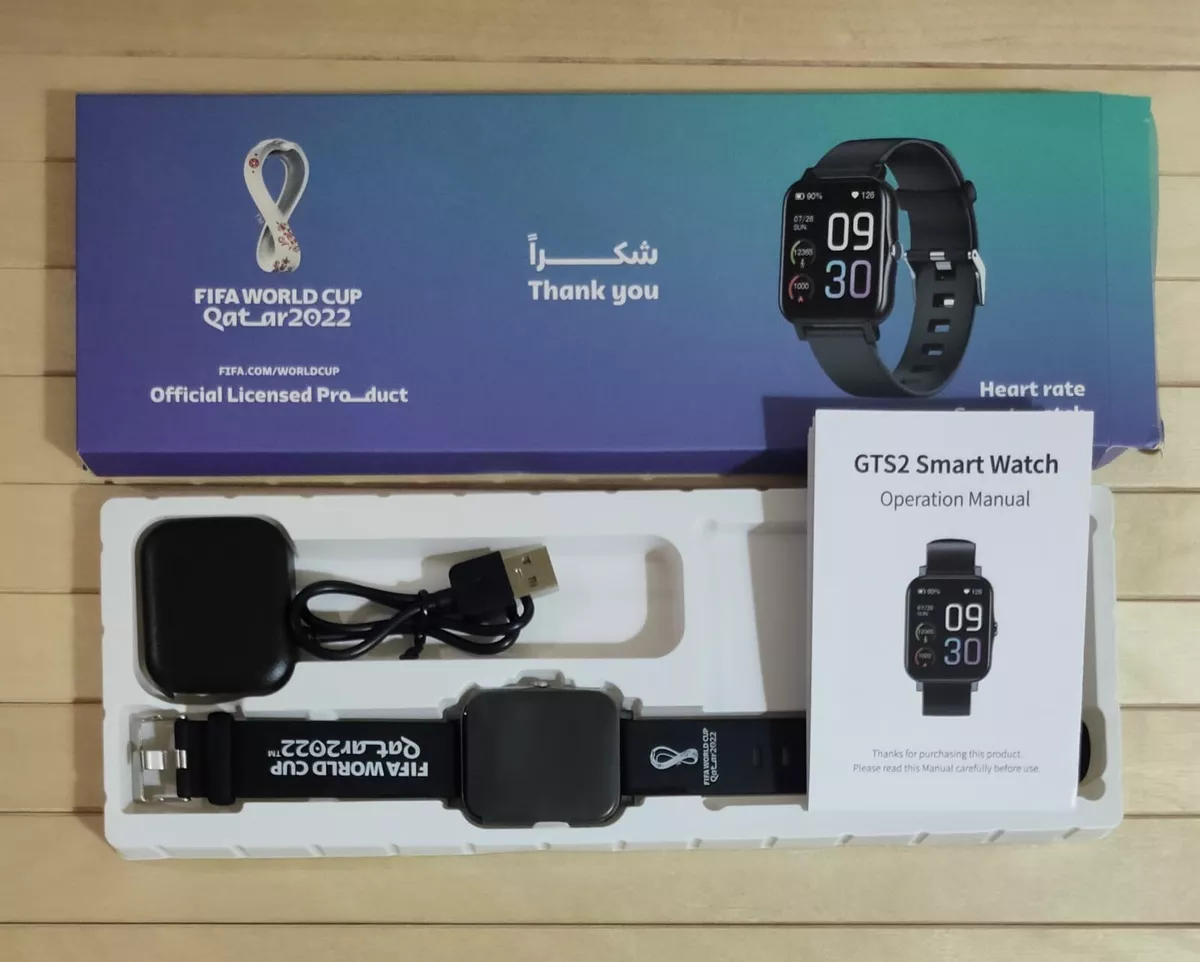 FIFA World Cup Qatar 2022 Volunteer Thank You Gift and#034;Smart Watchand#034; eBay