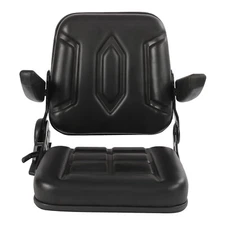 Black Quality Universal Suspension Seat Tractor Dumper Forklift Mower Digger