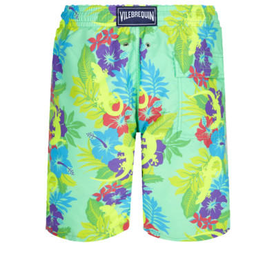Vilebrequin St.Tropez Okoa Lange Multicolore Les Geckos Badehose Gr.M