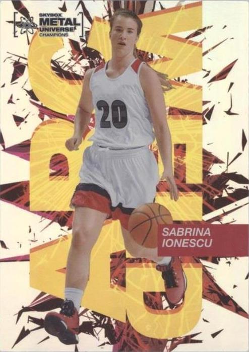2021 Skybox Metal Universe Champions - Sabrina Ionescu #AW-4 - 1 of 2