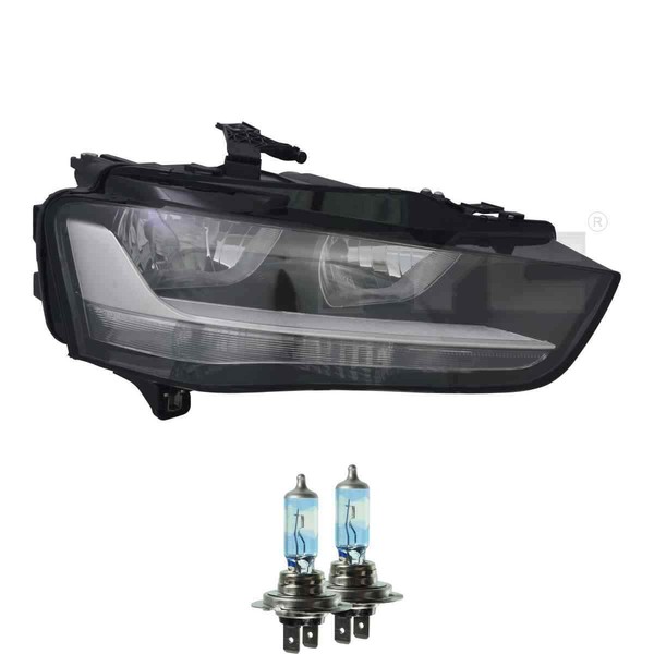 Scheinwerfer Rechts H7/H7/PSX26W FüR Audi A4 Avant 8K5 B8 8K2 Inkl. Osram Lampen-image