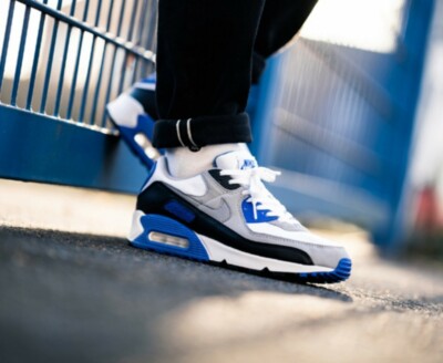 Nike Air Max 90 White/Particle Grey-Turqoise - CD0881-100 | Sneaker District